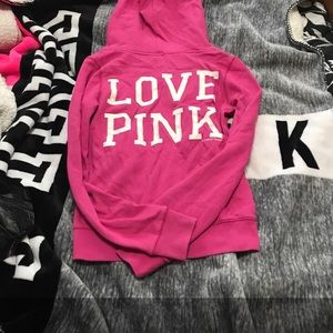 Vs pink hoodie
